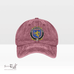 Irish House of O HARTAGAN Coat of Arms Family Crest Ireland Denim Cap