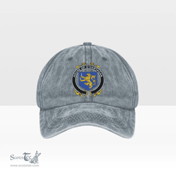 Irish House of O HARTAGAN Coat of Arms Family Crest Ireland Denim Cap
