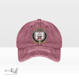Irish House of O LEARY Coat of Arms Family Crest Ireland Denim Cap
