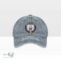 Irish House of O LEARY Coat of Arms Family Crest Ireland Denim Cap