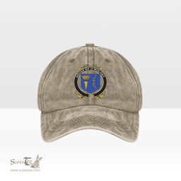 Irish House of O MOLONY Coat of Arms Family Crest Ireland Denim Cap