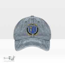 Irish House of O MOLONY Coat of Arms Family Crest Ireland Denim Cap