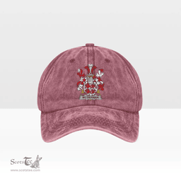 Irish McTiernan or Kiernan Coat of Arms Family Crest Ireland Denim Cap