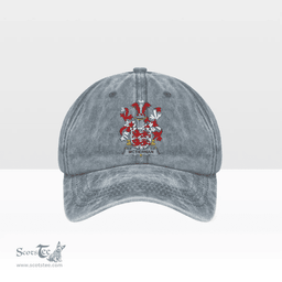 Irish McTiernan or Kiernan Coat of Arms Family Crest Ireland Denim Cap