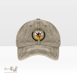 Irish House of O DALY Coat of Arms Family Crest Ireland Denim Cap