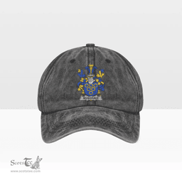 Irish Musgrave Coat of Arms Family Crest Ireland Denim Cap