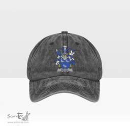 Irish Magill Coat of Arms Family Crest Ireland Denim Cap