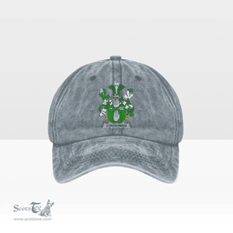 Irish Loughnan or O Loughnan Coat of Arms Family Crest Ireland Denim Cap