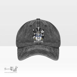 Irish McCourt Coat of Arms Family Crest Ireland Denim Cap