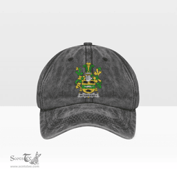 Irish McSweeney Coat of Arms Family Crest Ireland Denim Cap