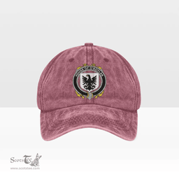 Irish House of O BOYLAND Coat of Arms Family Crest Ireland Denim Cap