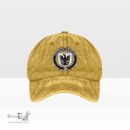 Irish House of O BOYLAND Coat of Arms Family Crest Ireland Denim Cap