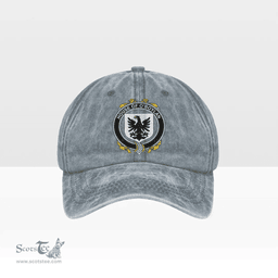Irish House of O BOYLAND Coat of Arms Family Crest Ireland Denim Cap
