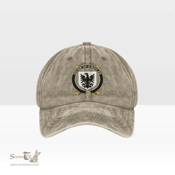 Irish House of O BOYLAND Coat of Arms Family Crest Ireland Denim Cap