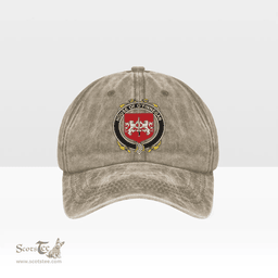 Irish House of O FINNEGAN Coat of Arms Family Crest Ireland Denim Cap