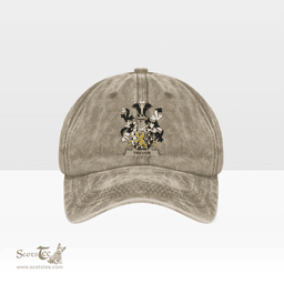 Irish Trevor Coat of Arms Family Crest Ireland Denim Cap