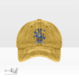 Irish Whitney Coat of Arms Family Crest Ireland Denim Cap