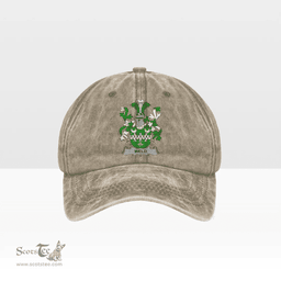 Irish Weld Coat of Arms Family Crest Ireland Denim Cap
