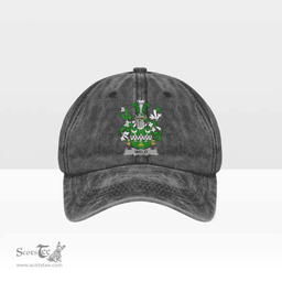 Irish Weld Coat of Arms Family Crest Ireland Denim Cap
