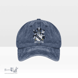 Irish Waring Coat of Arms Family Crest Ireland Denim Cap