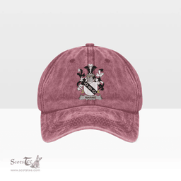Irish Waring Coat of Arms Family Crest Ireland Denim Cap