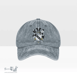 Irish Waring Coat of Arms Family Crest Ireland Denim Cap