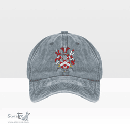 Irish Tipper Coat of Arms Family Crest Ireland Denim Cap