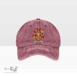 Irish Scully or O Scully Coat of Arms Family Crest Ireland Denim Cap