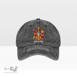Irish Scully or O Scully Coat of Arms Family Crest Ireland Denim Cap