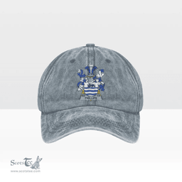 Irish Phillips Coat of Arms Family Crest Ireland Denim Cap