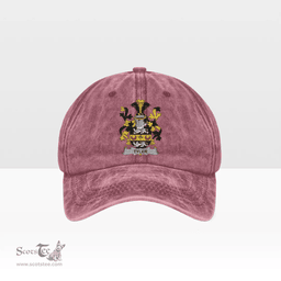 Irish Tyler Coat of Arms Family Crest Ireland Denim Cap