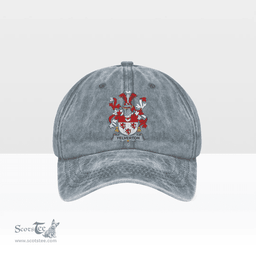 Irish Yelverton Coat of Arms Family Crest Ireland Denim Cap