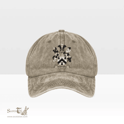 Irish Warters Coat of Arms Family Crest Ireland Denim Cap
