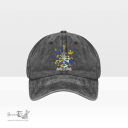 Irish Pike Coat of Arms Family Crest Ireland Denim Cap