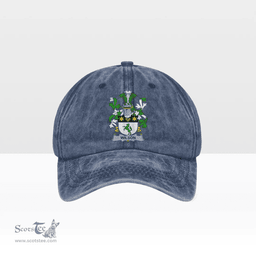 Irish Wilson Coat of Arms Family Crest Ireland Denim Cap