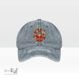 Irish Sloane Coat of Arms Family Crest Ireland Denim Cap