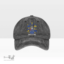 Irish Tipping Coat of Arms Family Crest Ireland Denim Cap