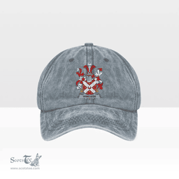 Irish Windsor Coat of Arms Family Crest Ireland Denim Cap