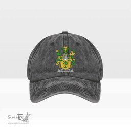 Irish Sheridan Coat of Arms Family Crest Ireland Denim Cap