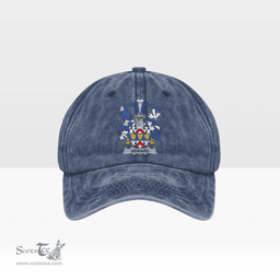 Irish Seward Coat of Arms Family Crest Ireland Denim Cap