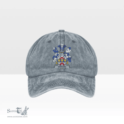 Irish Seward Coat of Arms Family Crest Ireland Denim Cap