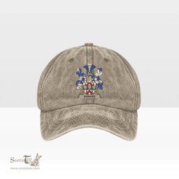 Irish Seward Coat of Arms Family Crest Ireland Denim Cap