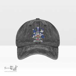 Irish Seward Coat of Arms Family Crest Ireland Denim Cap