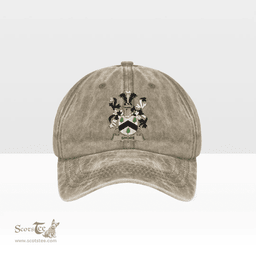 Irish Shore Coat of Arms Family Crest Ireland Denim Cap