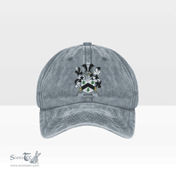 Irish Shore Coat of Arms Family Crest Ireland Denim Cap