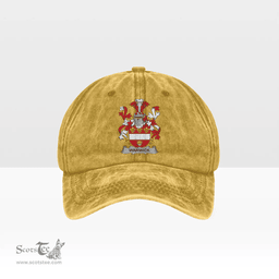 Irish Warwick Coat of Arms Family Crest Ireland Denim Cap