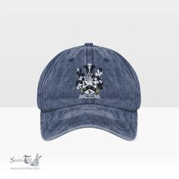 Irish Tallis Coat of Arms Family Crest Ireland Denim Cap