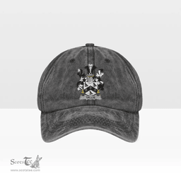 Irish Tallis Coat of Arms Family Crest Ireland Denim Cap