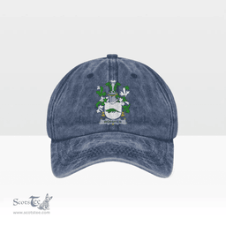 Irish Rossiter Coat of Arms Family Crest Ireland Denim Cap