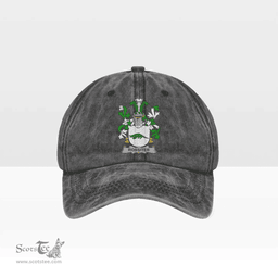 Irish Rossiter Coat of Arms Family Crest Ireland Denim Cap